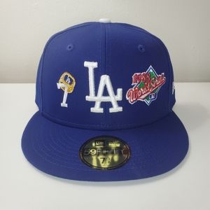 Los Angeles Dodgers New Era MLB Exclusive COUNT THE RINGS 7 3/8